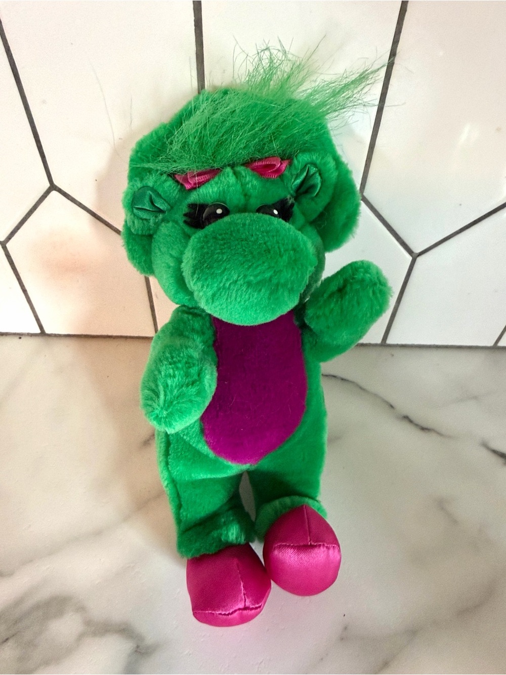 Vintage Barney Baby Bop Plush